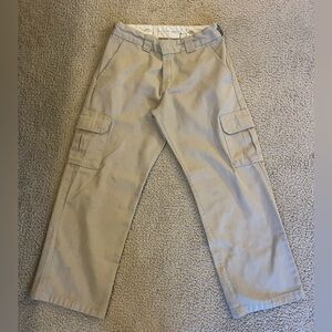 Dickies Women's Tan Straight Leg Cargos